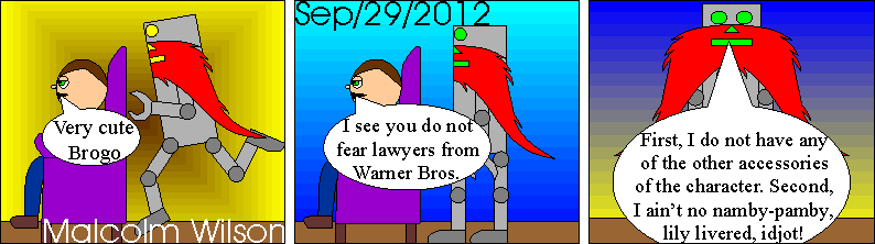 Comic strip for September 29, 2012